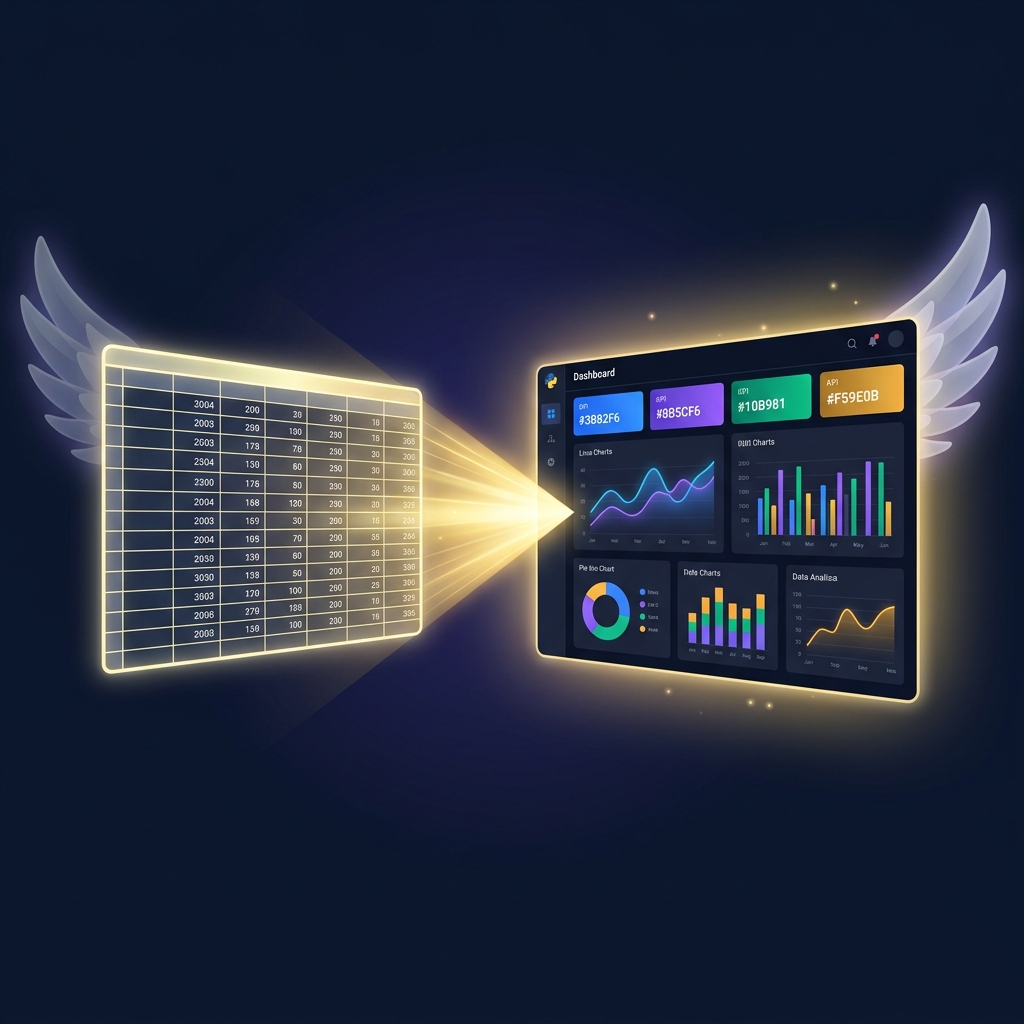 HolySheet — Data to Dashboard