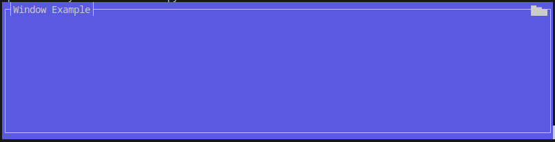 Build Your First Window