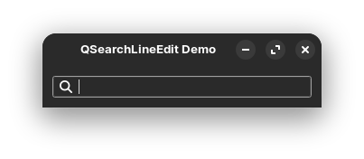 QSearchLineEdit