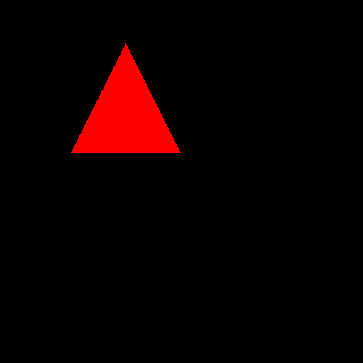 Red triangle