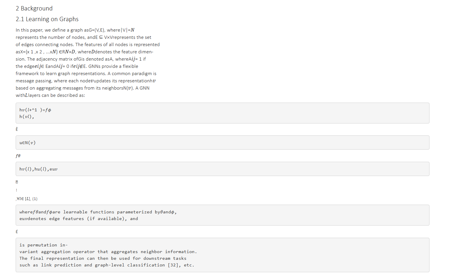 Generic converter output
