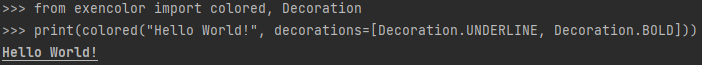 output