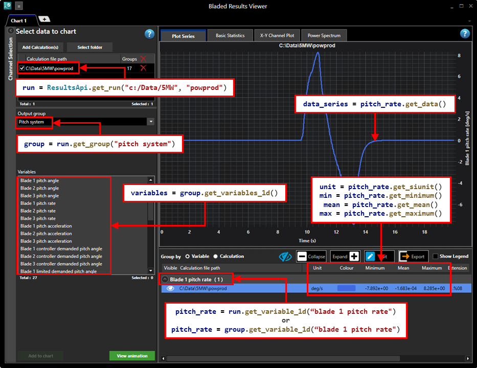 ResultsViewer 1D