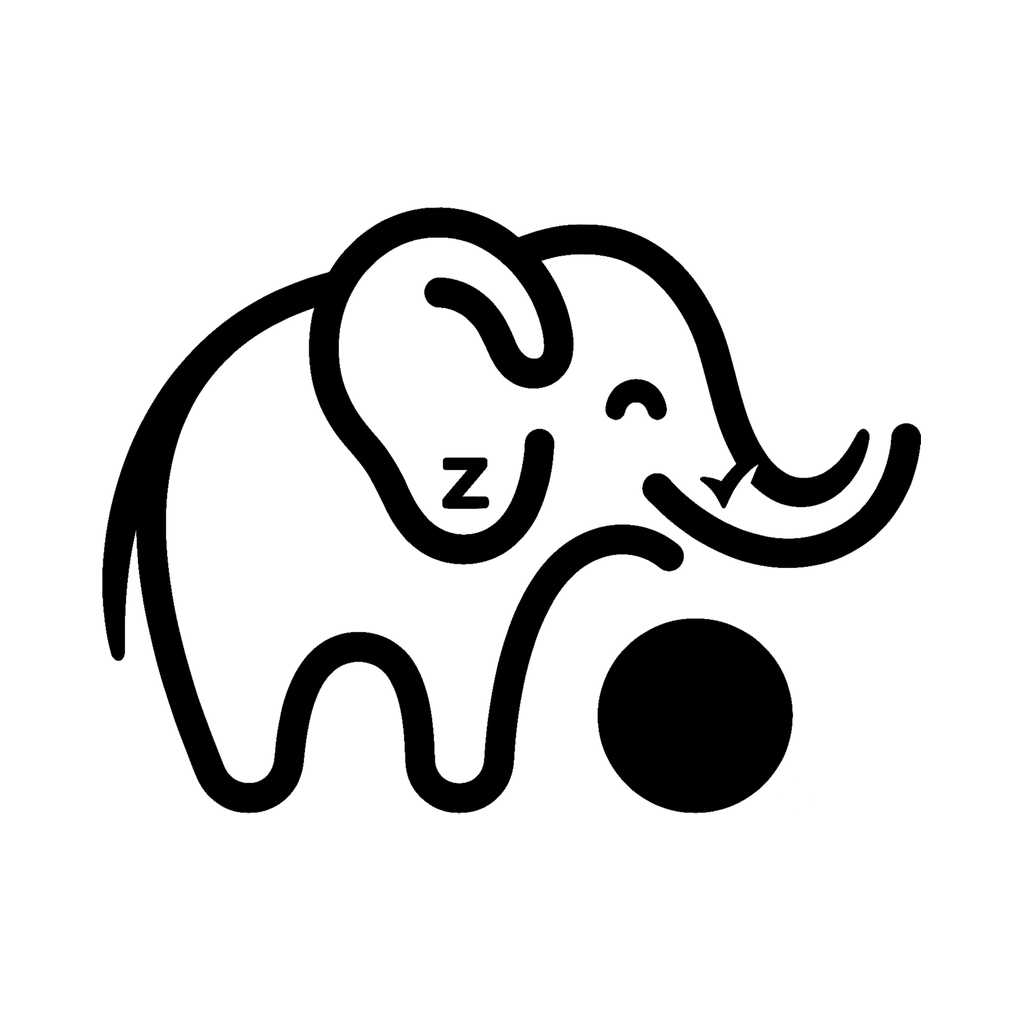 Zim Pro logo: an elephant with a ball