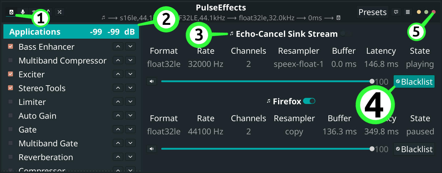 Blacklist 'Echo-Cancel Sink Stream'