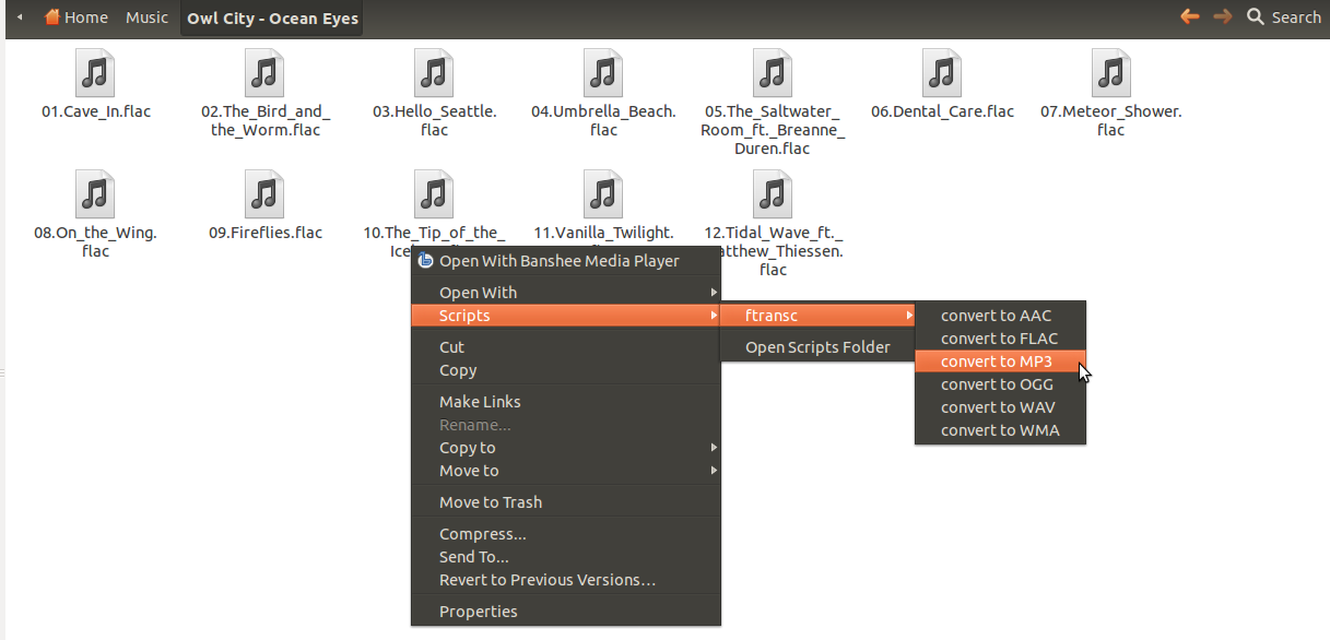 nautilus scripts