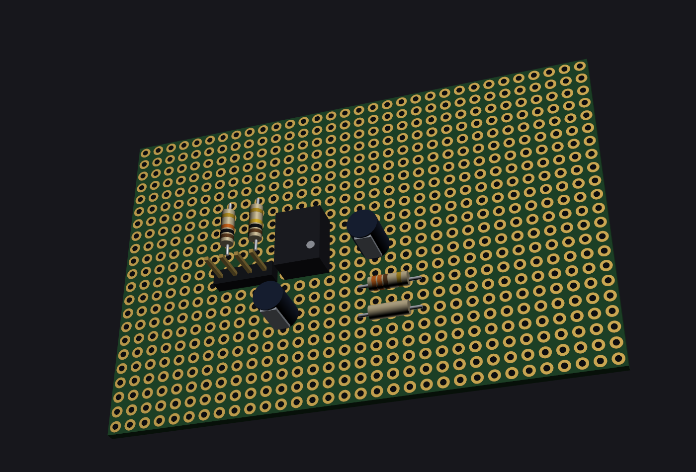 The same board in 3D