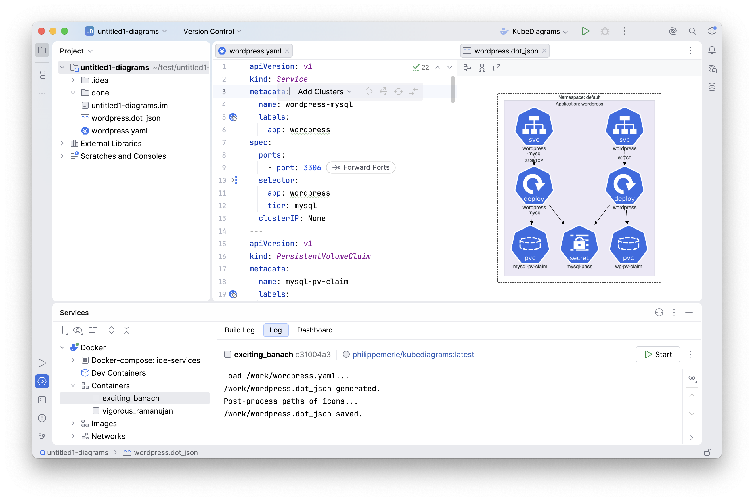 KubeDiagrams Plugin for JetBrains IDEs