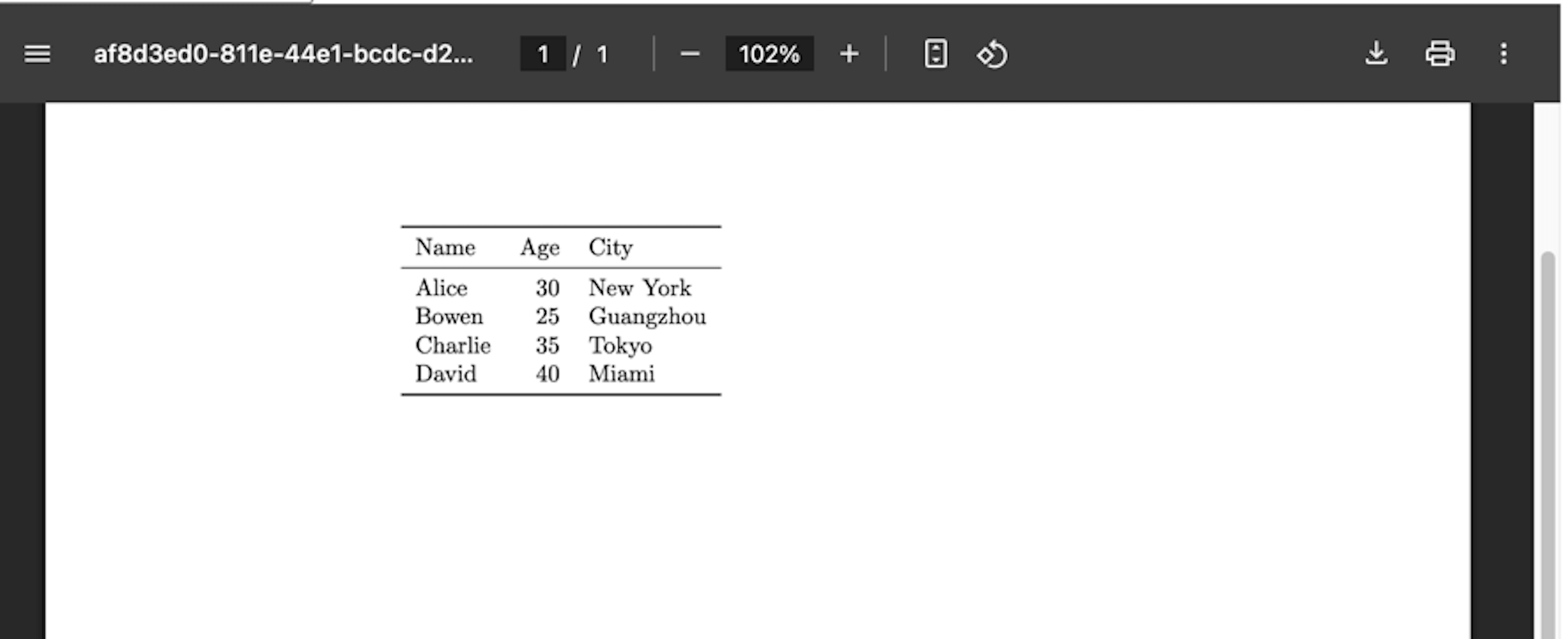 LaTeX Example 2
