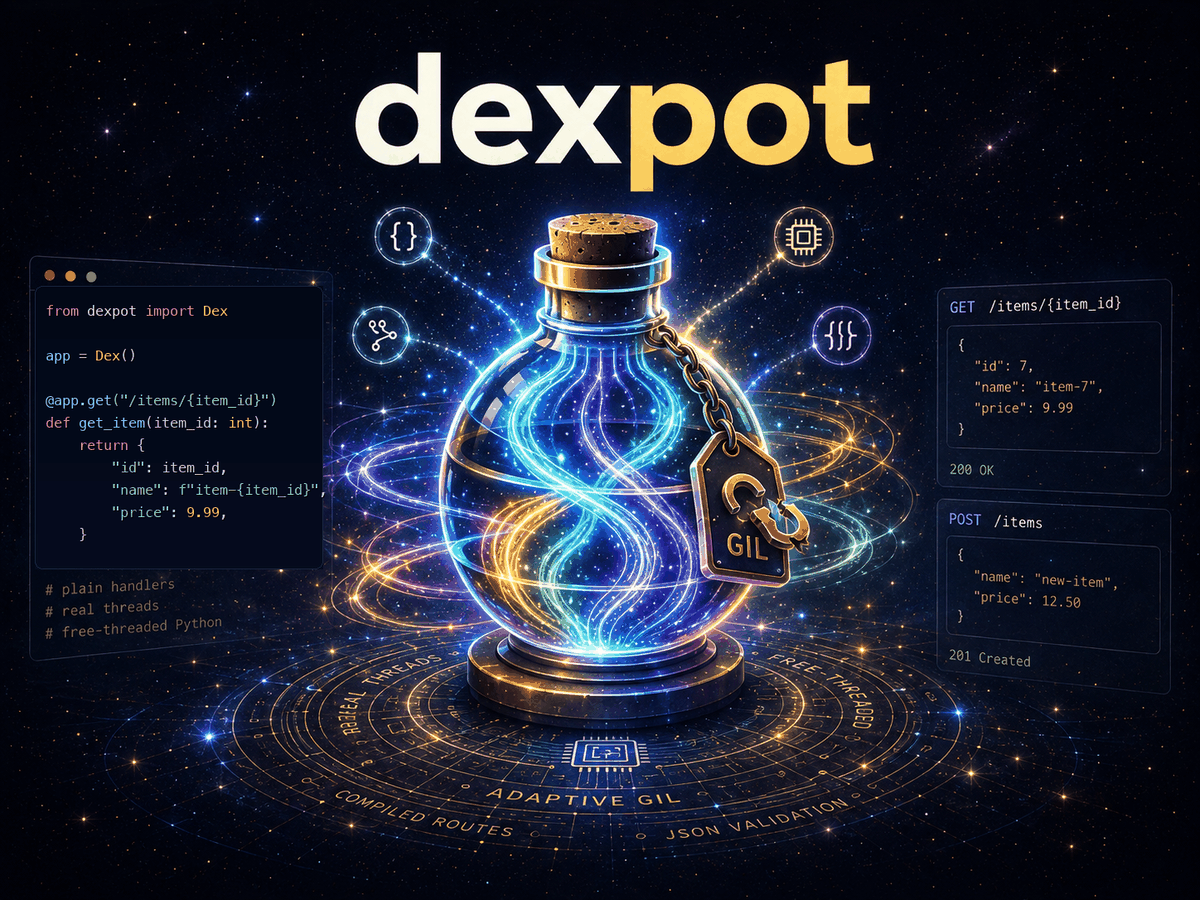 dexpot synchronous Python API framework