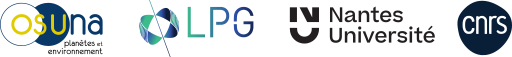 Logos OSUNA / LPG / CNRS / Nantes Université