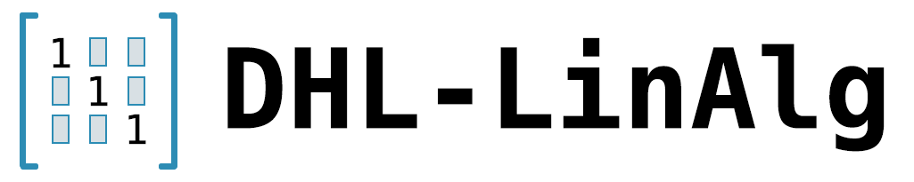 DHLLinAlg Logo