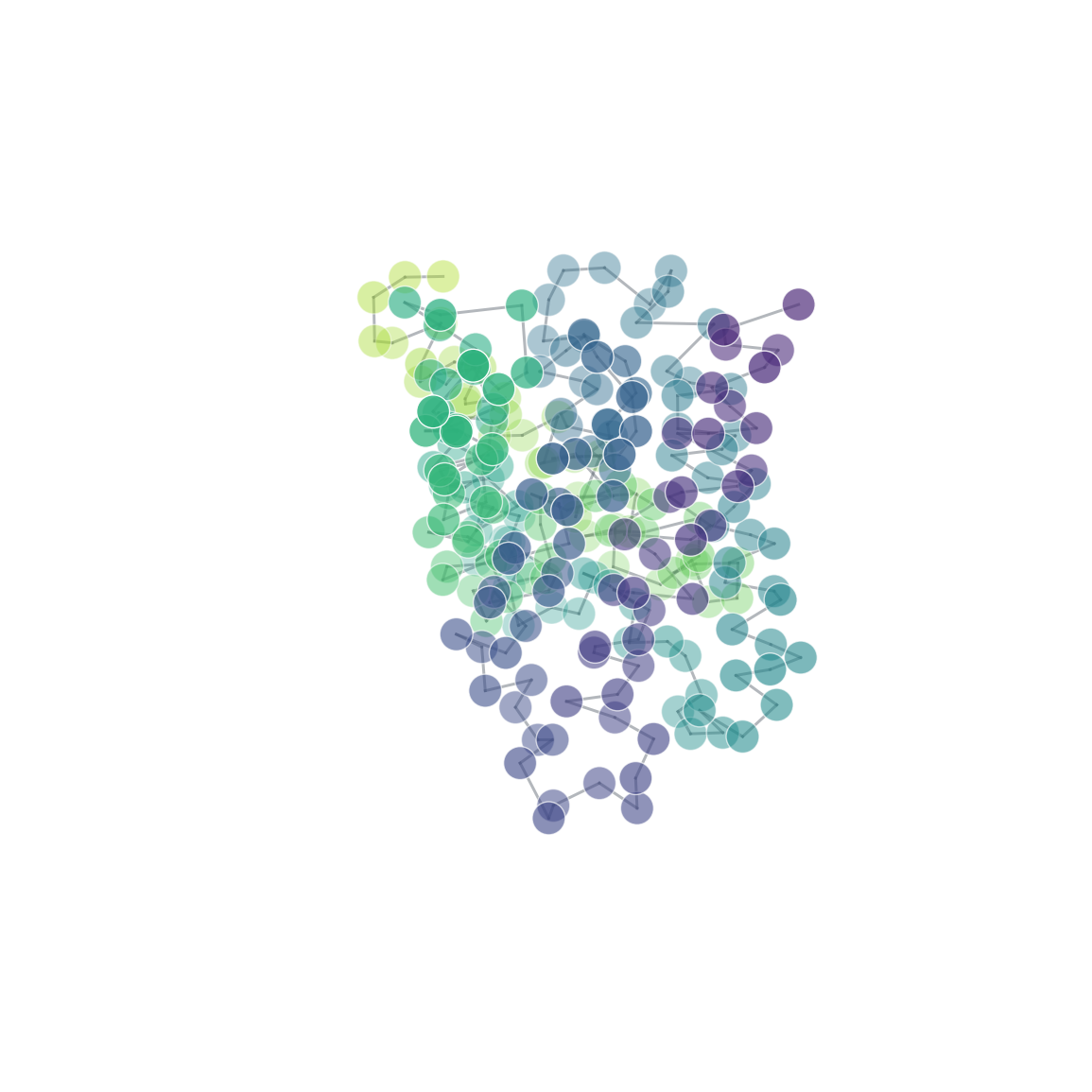 Coarse-grained bead model of Aquaporin-1