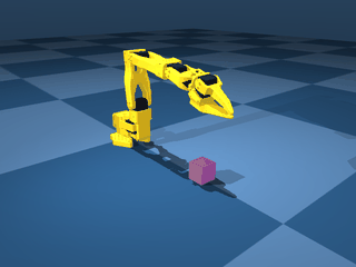 SO-101 pick-cube environment