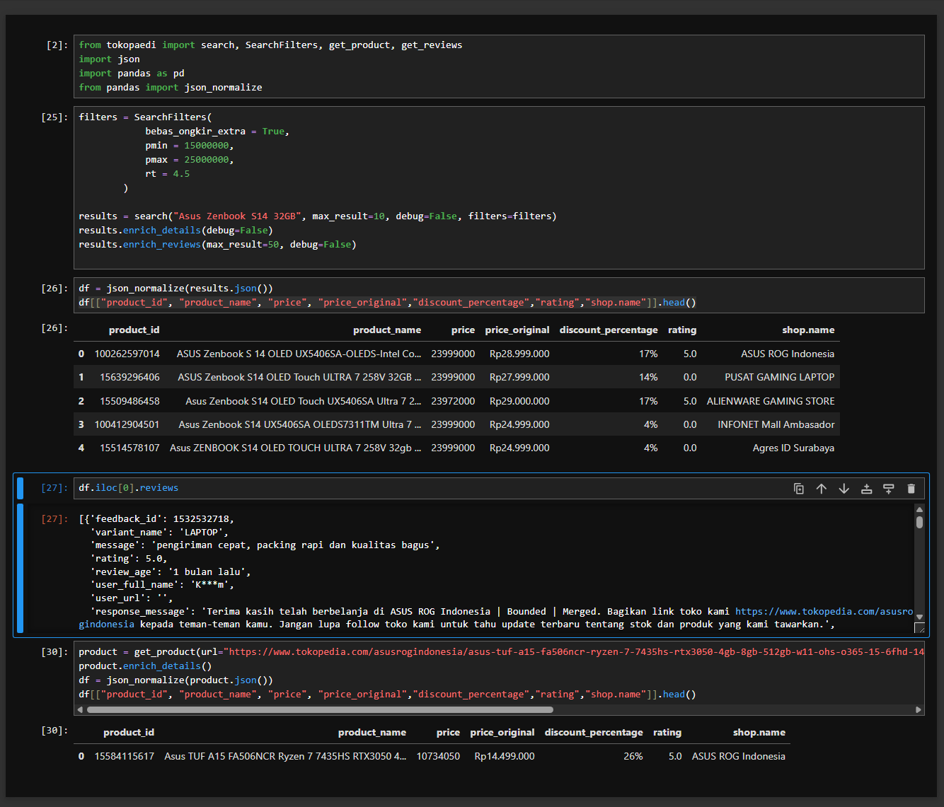 Tokopaedi Runtime