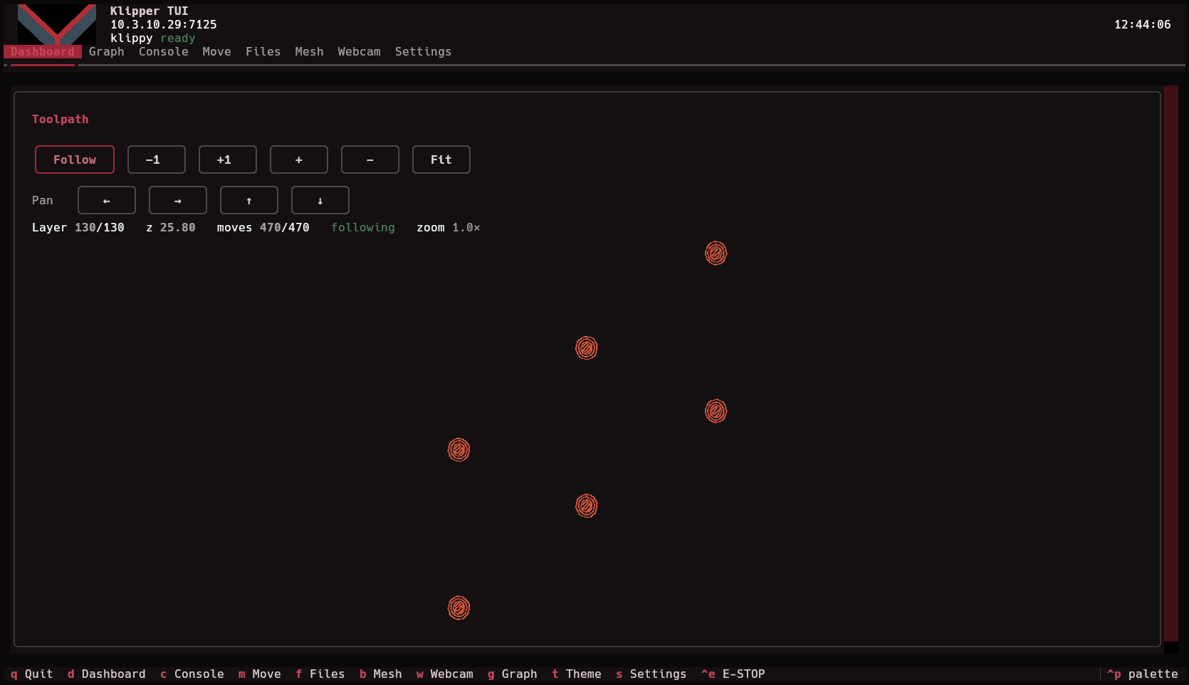 Toolpath viewer