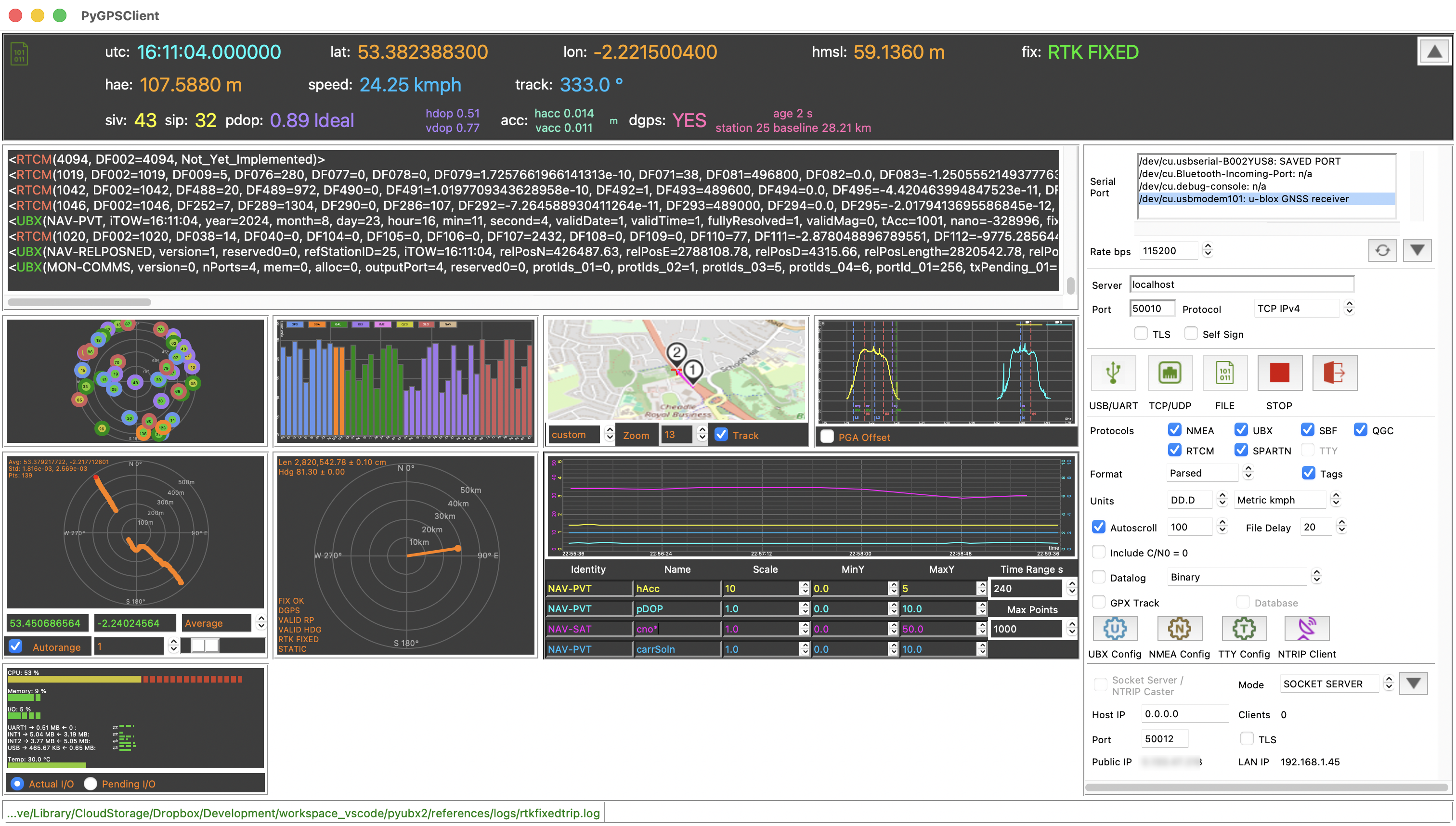 full app screenshot ubx