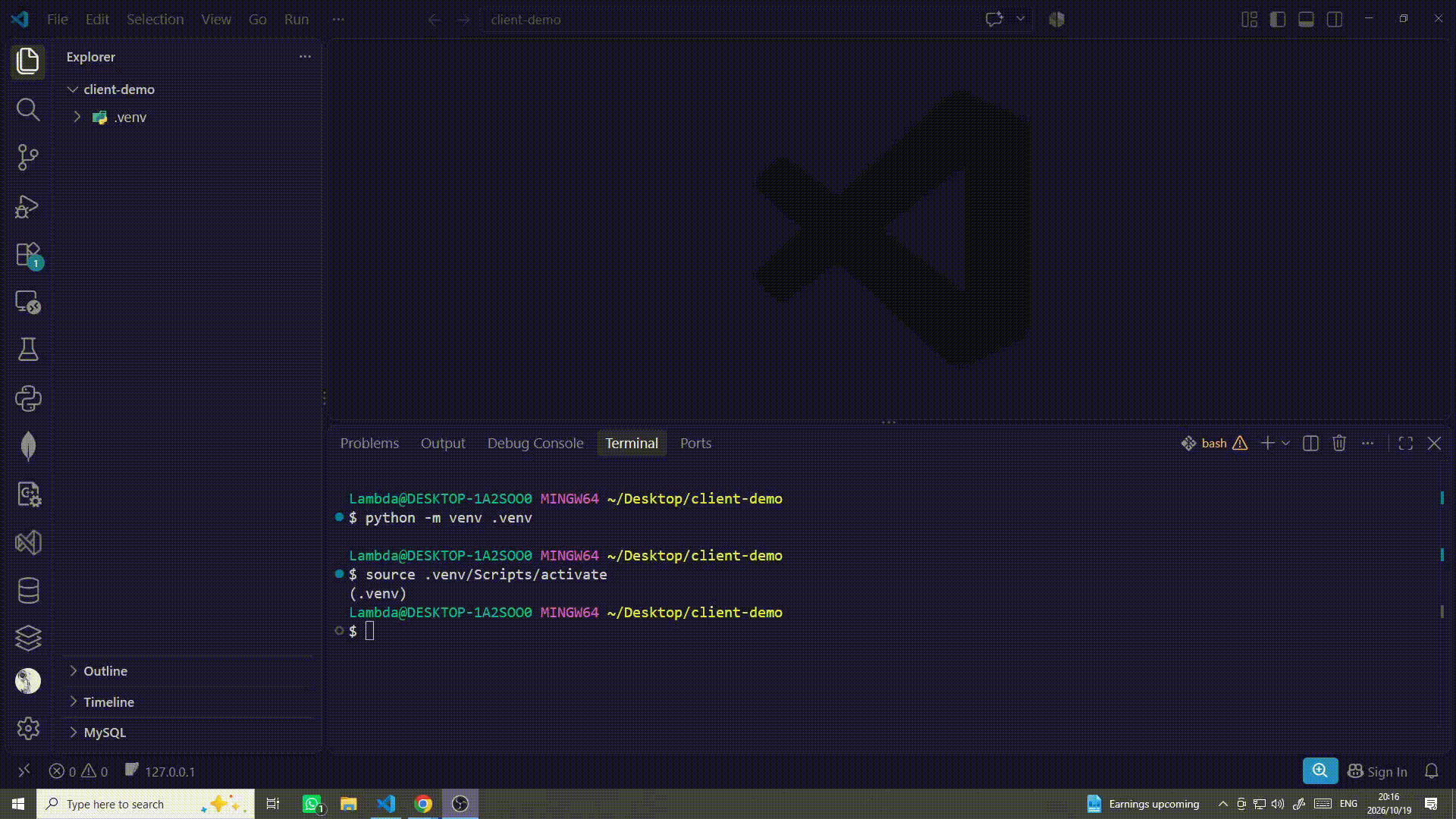 client-pip-install-skeleton-framework