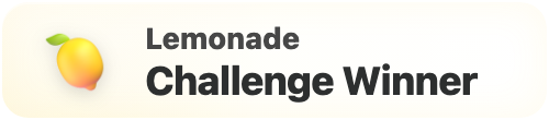 Lemonade Developer Challenge Winner