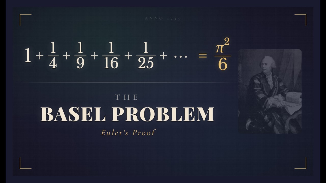 The Basel Problem — slideSonnet example