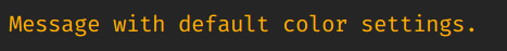 default