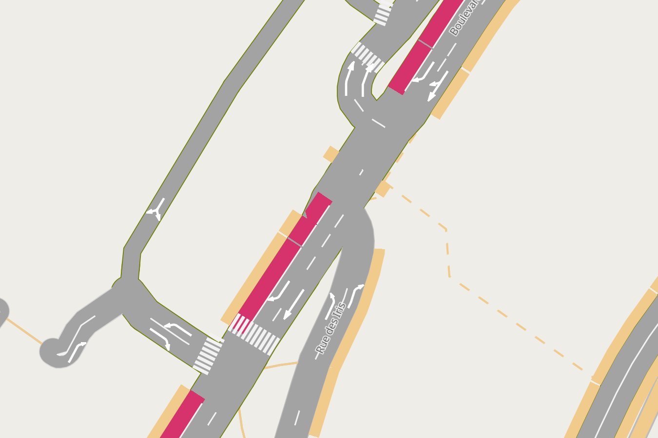 Bus lanes