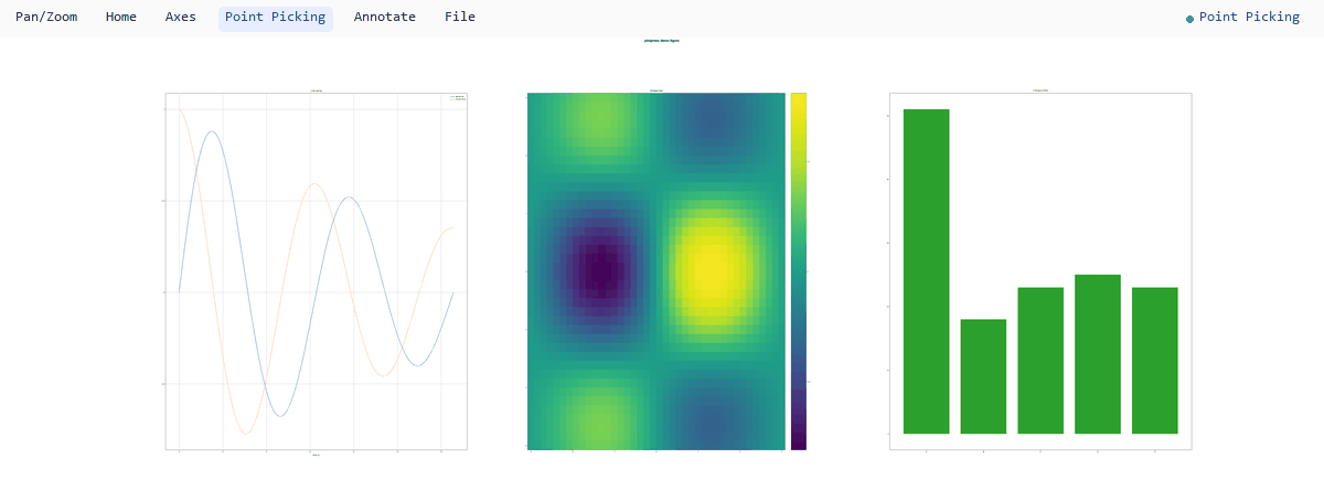 Picking a point on a line panel and a mesh panel, then extracting both as CSV