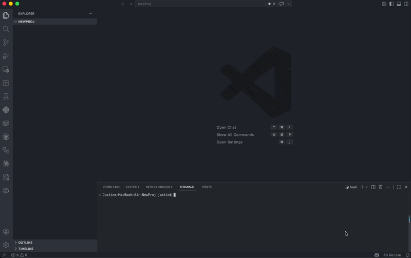 initra CLI demo