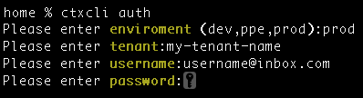 Auth Screenshot