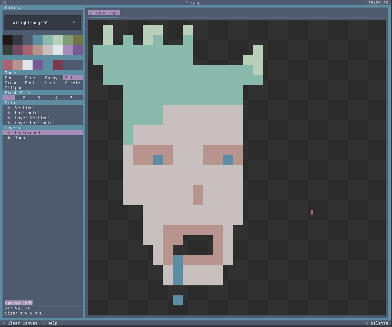 Pixpop main window