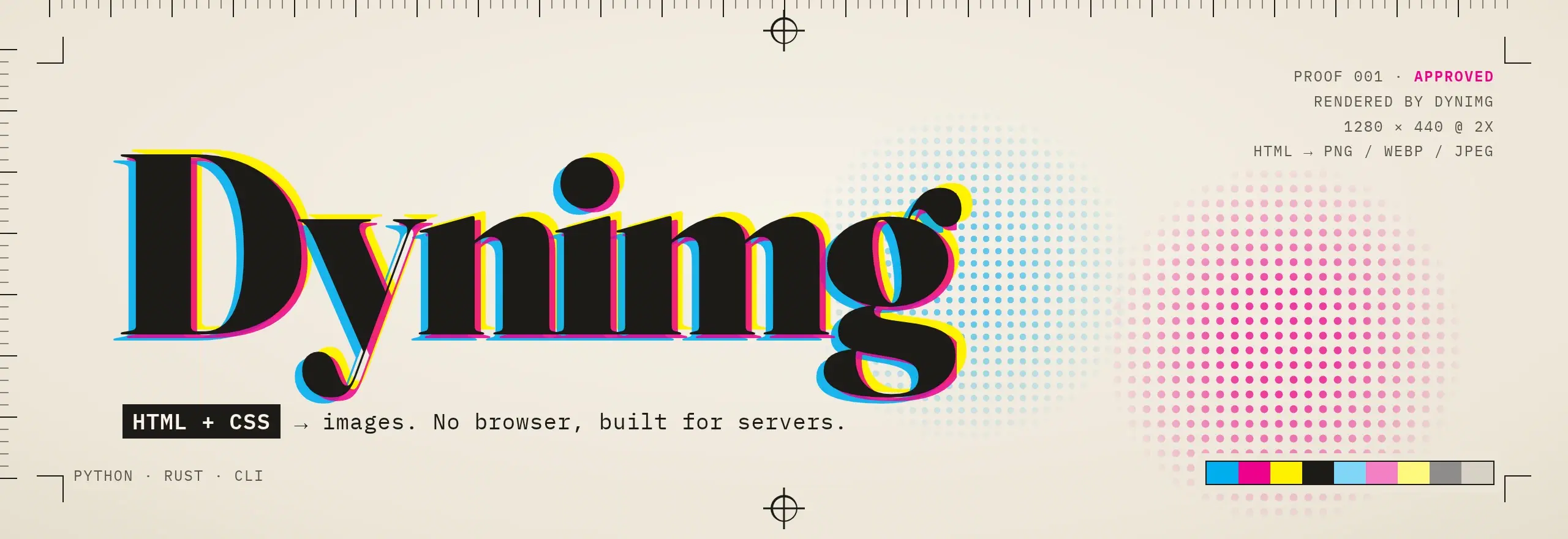 dynimg: HTML + CSS to images