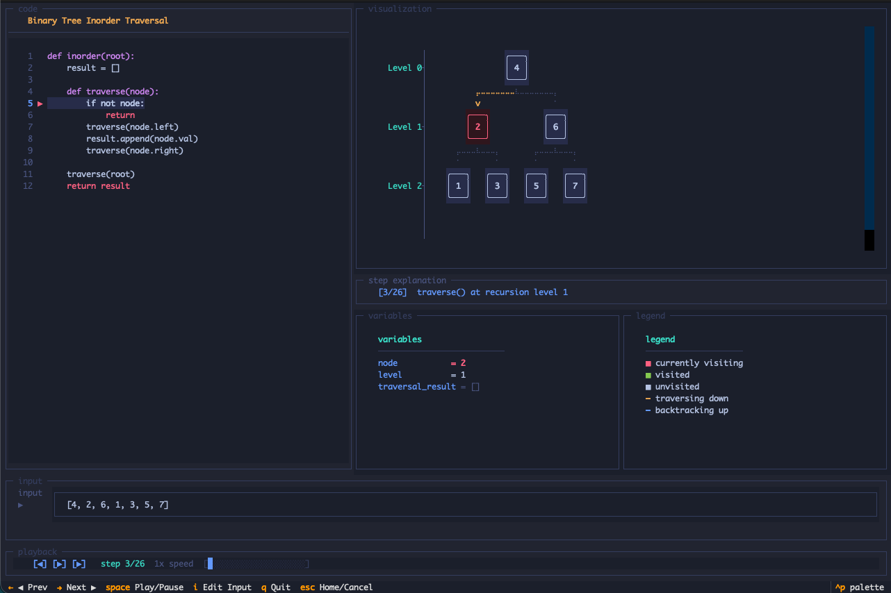 lastcode array visualizer screenshot