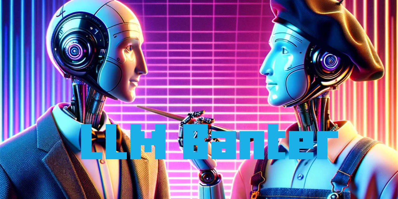 Two AI Robots in discussion