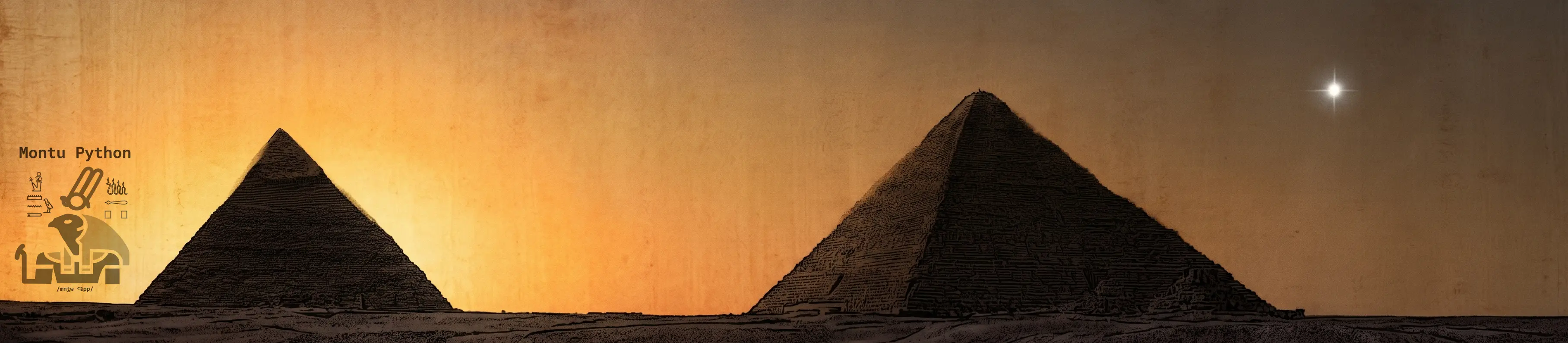 Illustration of the heliacal rise of Sirius (Peret Sopedet) on the Giza plateau