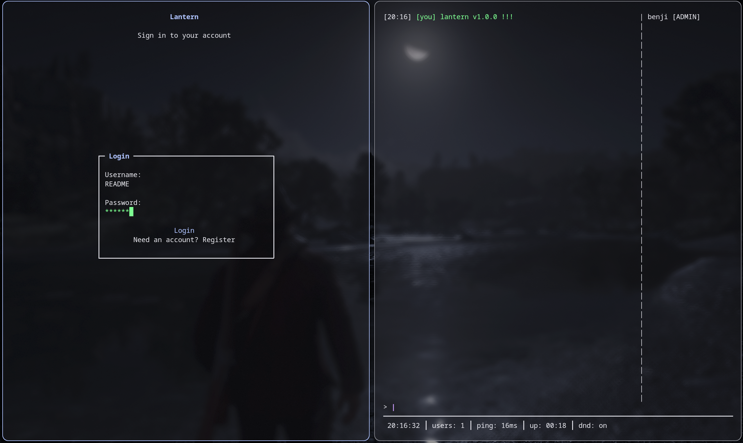 Lantern screenshot