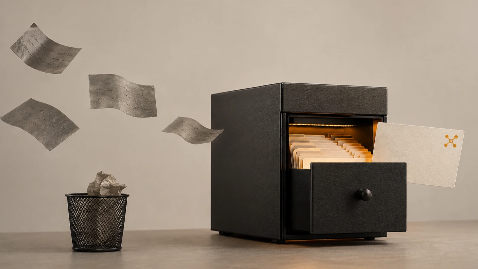 Hermes Local RAG — private local memory that keeps the useful card and bins the noise