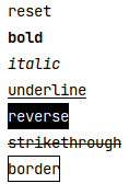 Styles with light PyCharm theme