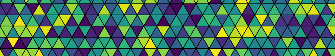 sample triangle tiling from this script