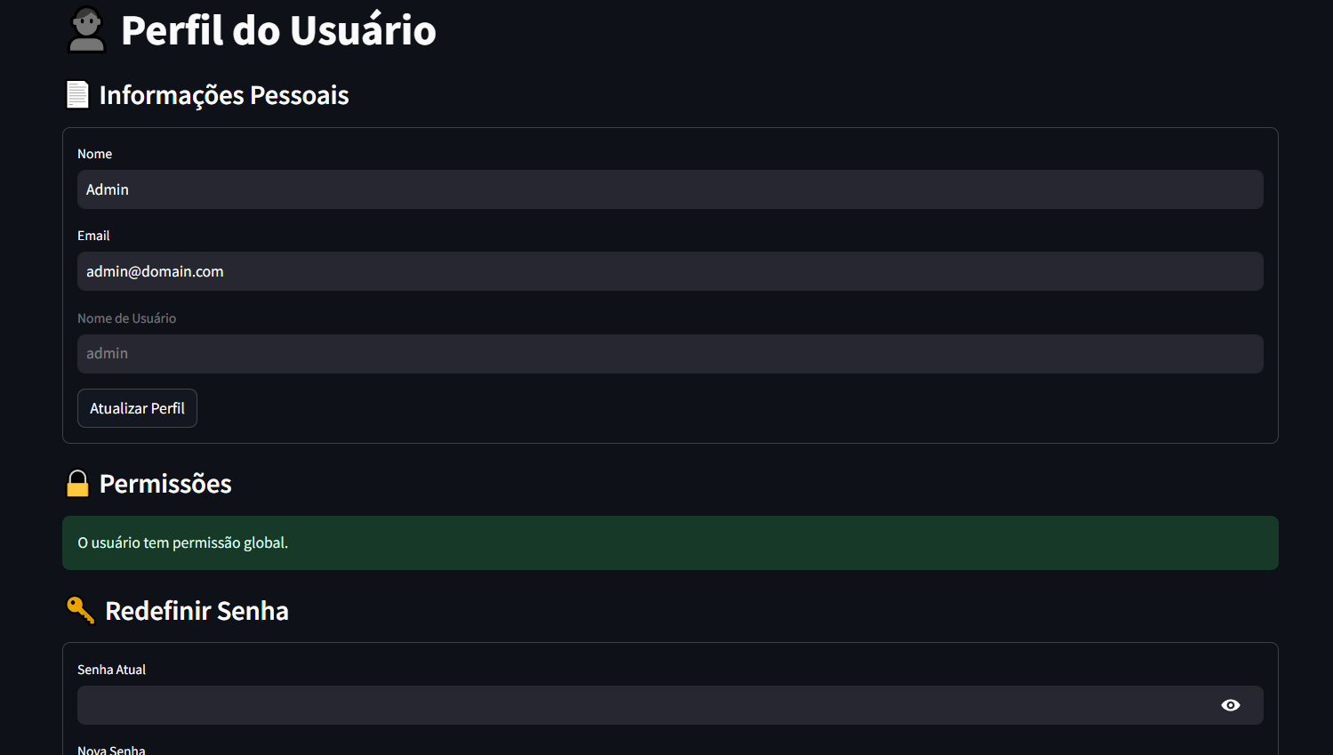 User Profile