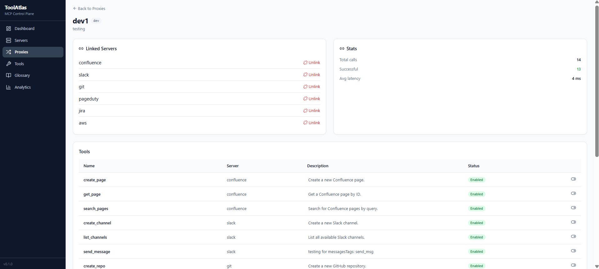 Proxy Configuration