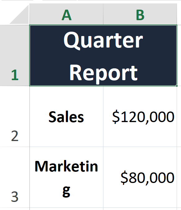 TenTags Quarter Report Output