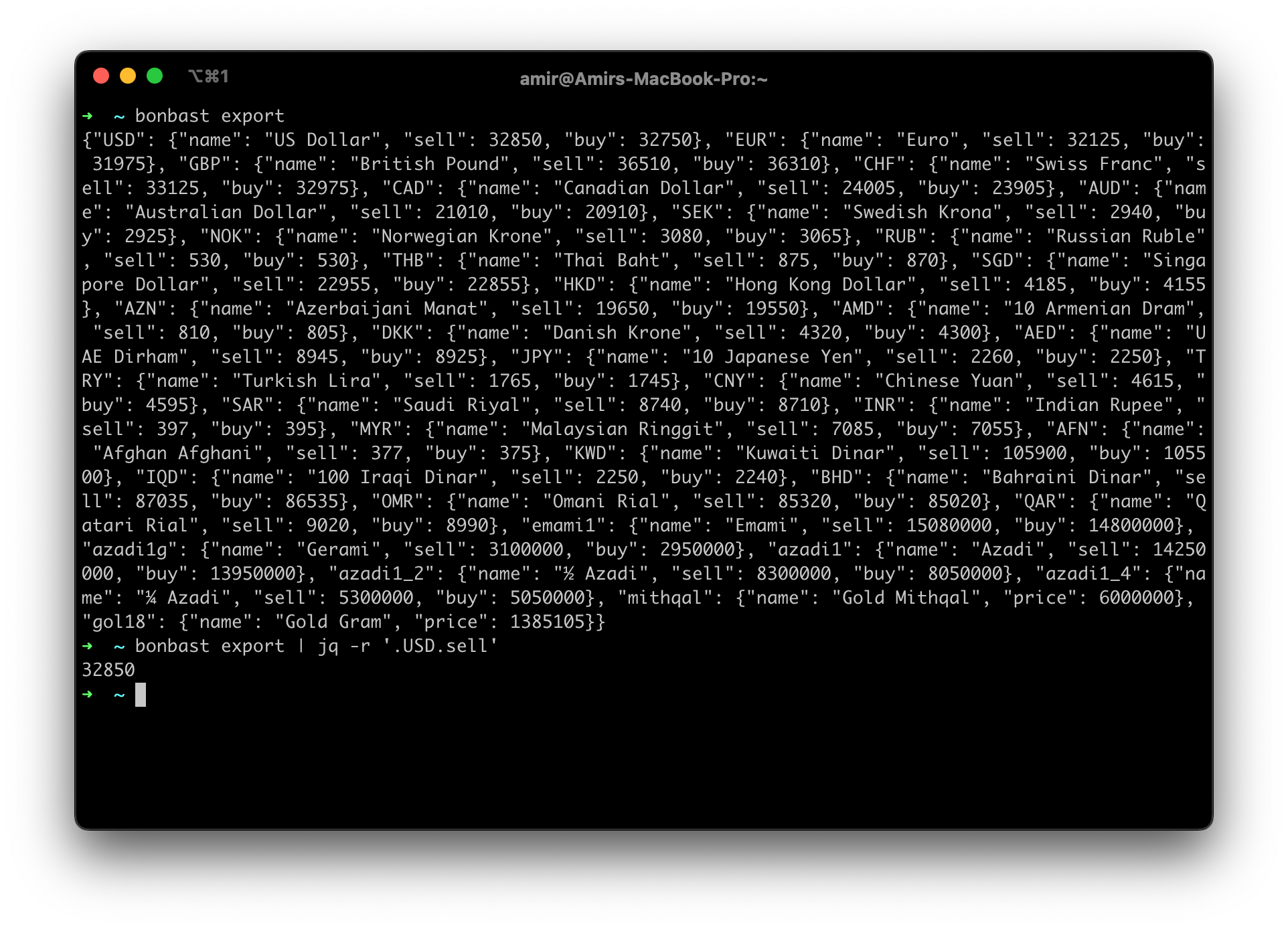 bonbast · PyPI