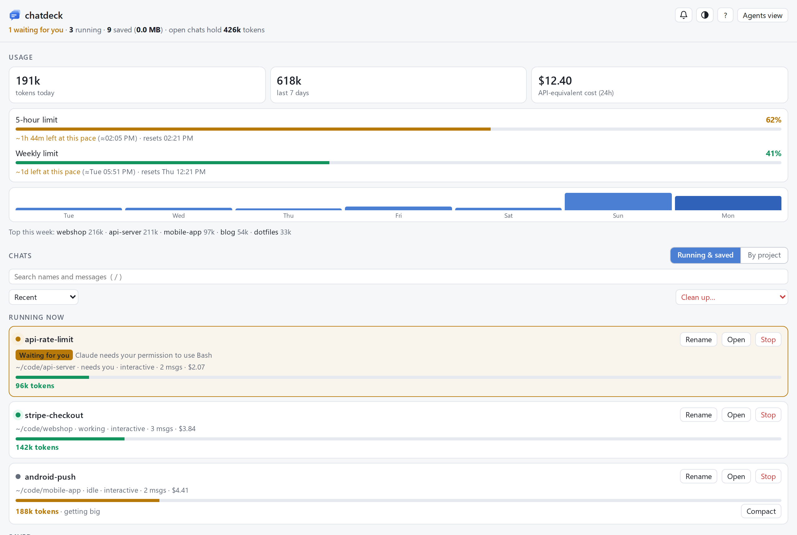 the light theme