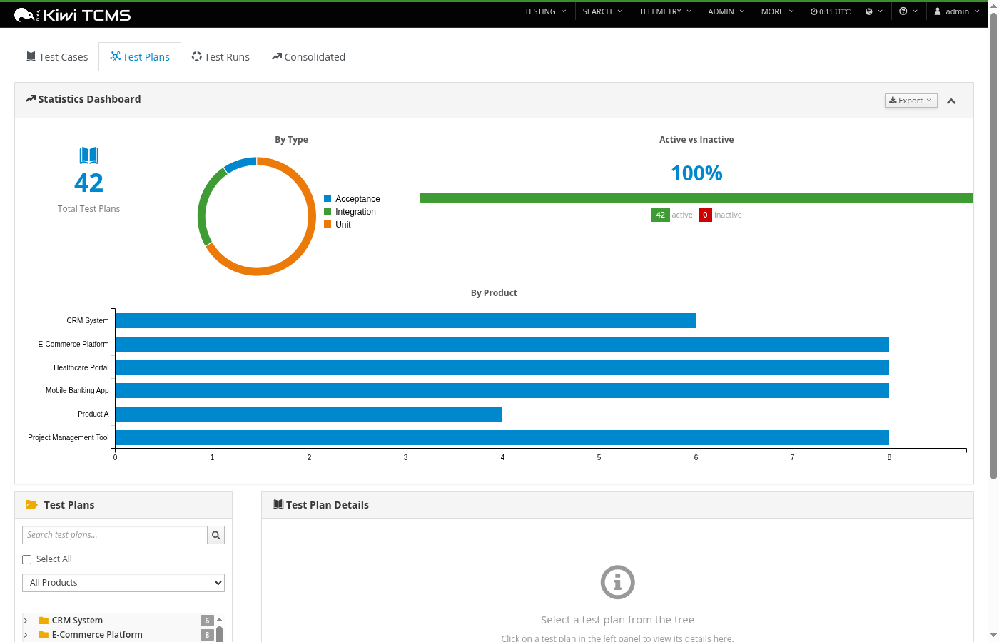 Test Plan Browser