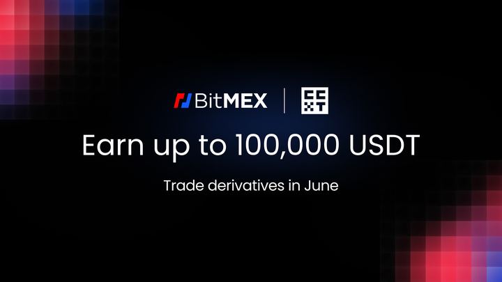 Trade derivatives in June with BitMEX