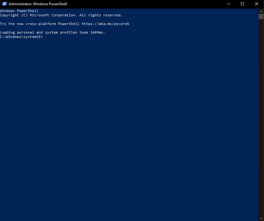 powershell