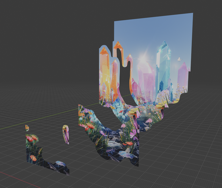 Blender Scene View