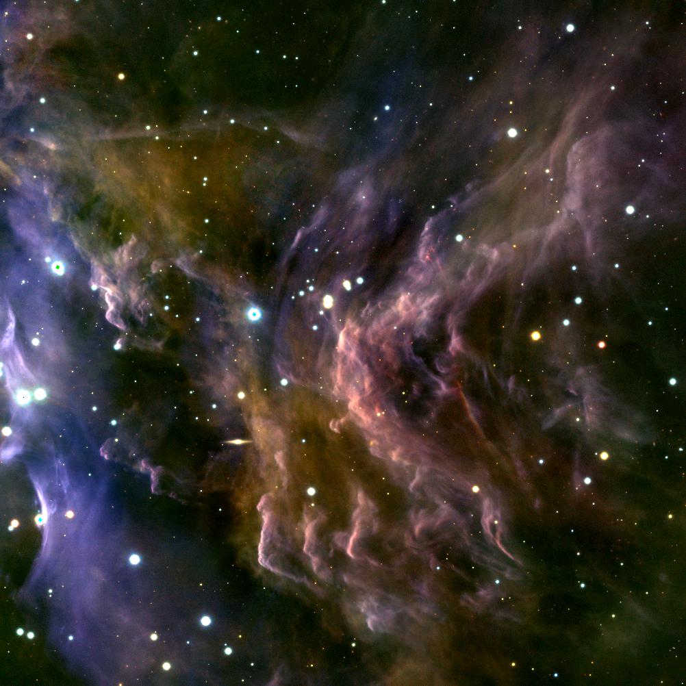 Example colour image of a star-forming region