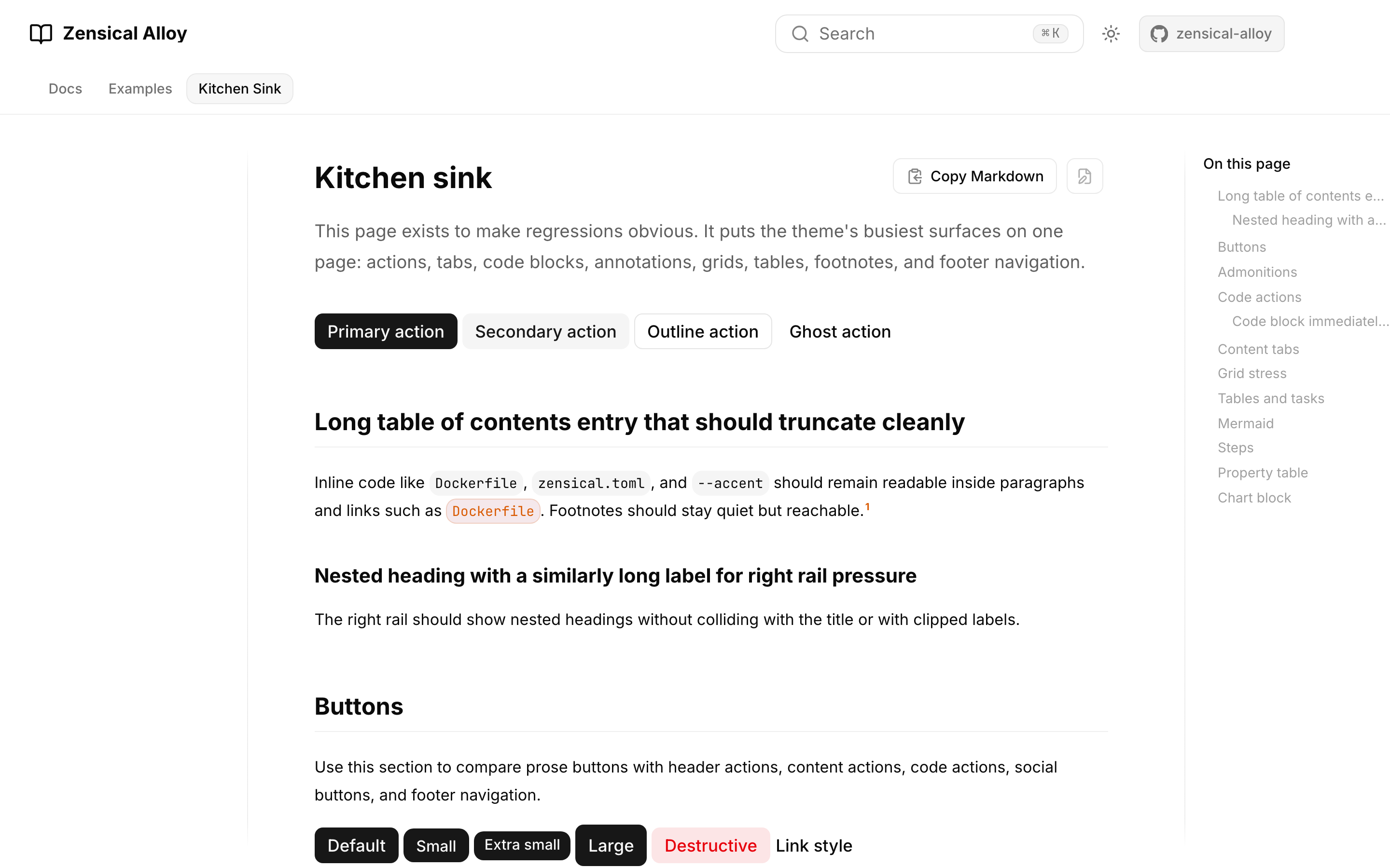 Alloy kitchen sink, light scheme